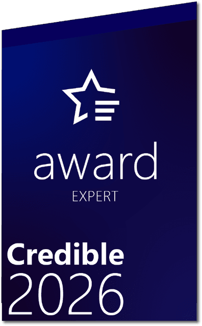 Credible 2026 Expert award